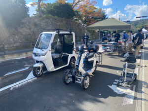 10月28日～30日に宮城県松島町で開催された「松島交通社会実験」にパン缶・EVを出展しました！